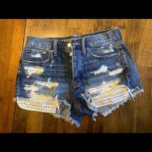 High waist AE shorts